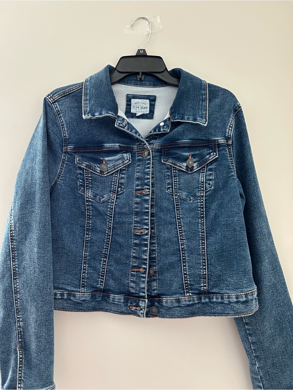 Wax Jean Women’s Classic Denim Trucker Jacket